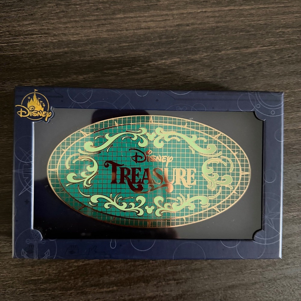 Disney Parks Cruise Line DCL Treasure Ship Mosaic Tile Floor‎ Jumbo Pin New